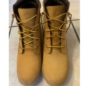 Timberland wedge heel boots